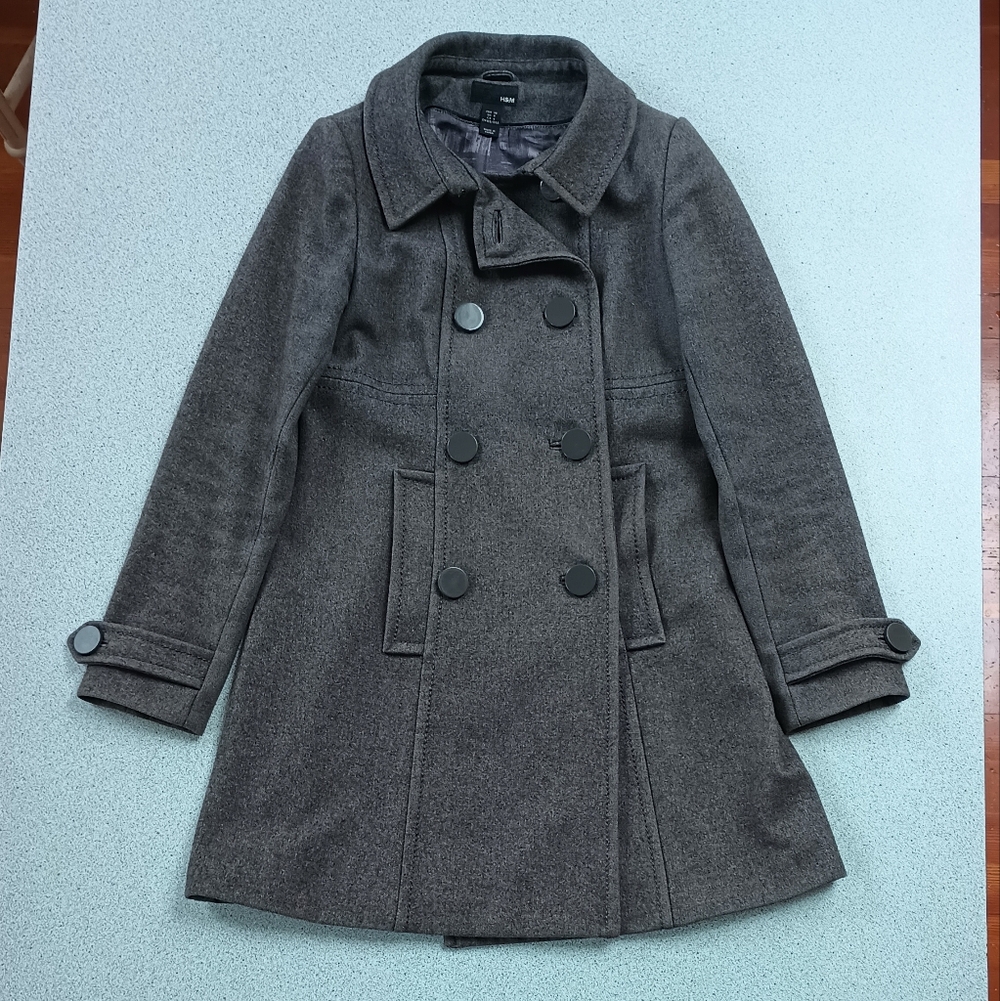 H&M Vintage Wool Blend Coat (Marnie's Coat in "Girls").  Women's Size 6